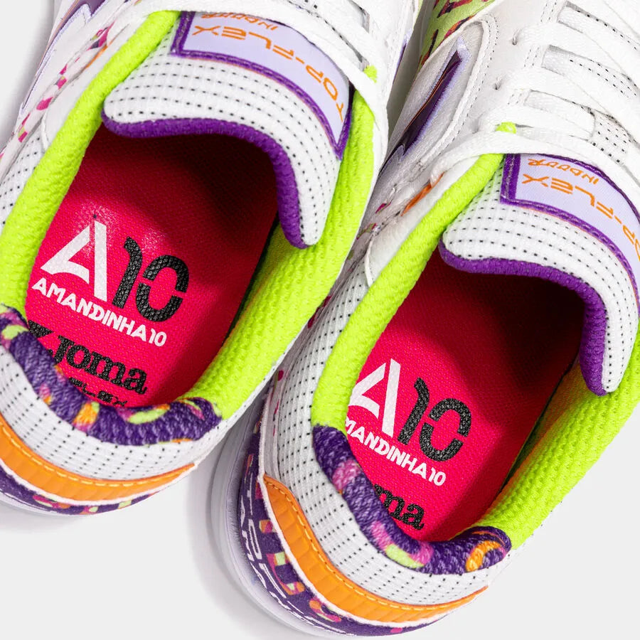 Chuteira de Futsal Joma Top Flex Amandinha Feminina